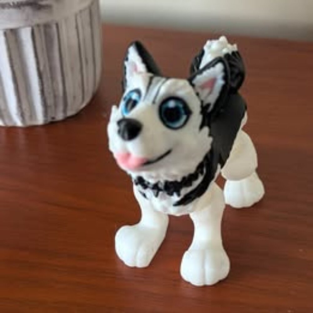Heather the 3D Printed Articulating Husky